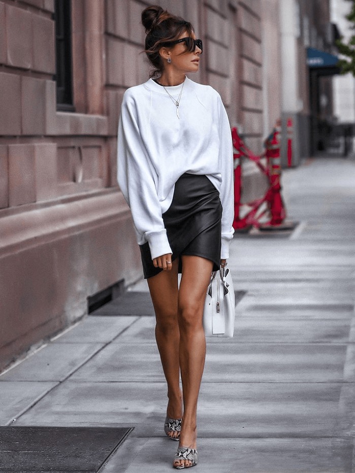 Sweeter Oversize with a skirt