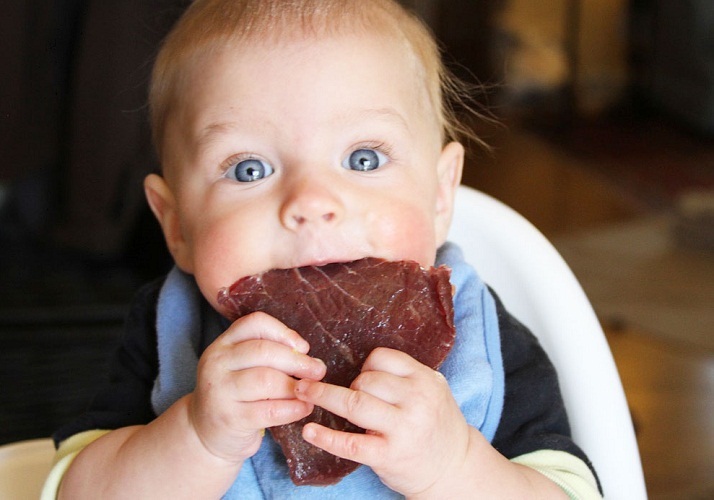 Wenn Sie Fleisch verweigert haben, beschränken Sie in keinem Fall das Babymenü nicht!