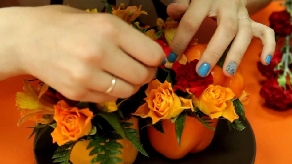 Formation de bouquets des fleurs comme méthode de la thérapie colorale