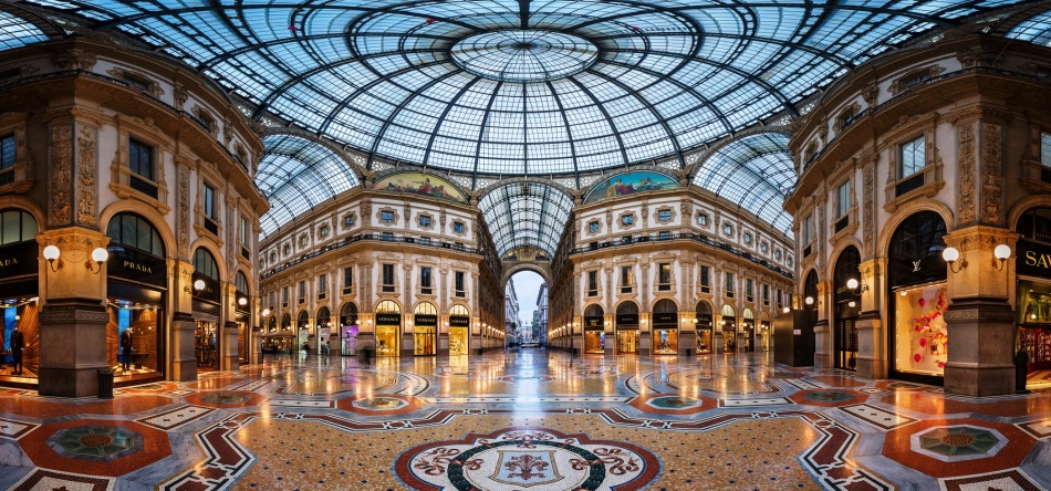 Galerija Wittorio-Emmanuel II, Milan, Italija