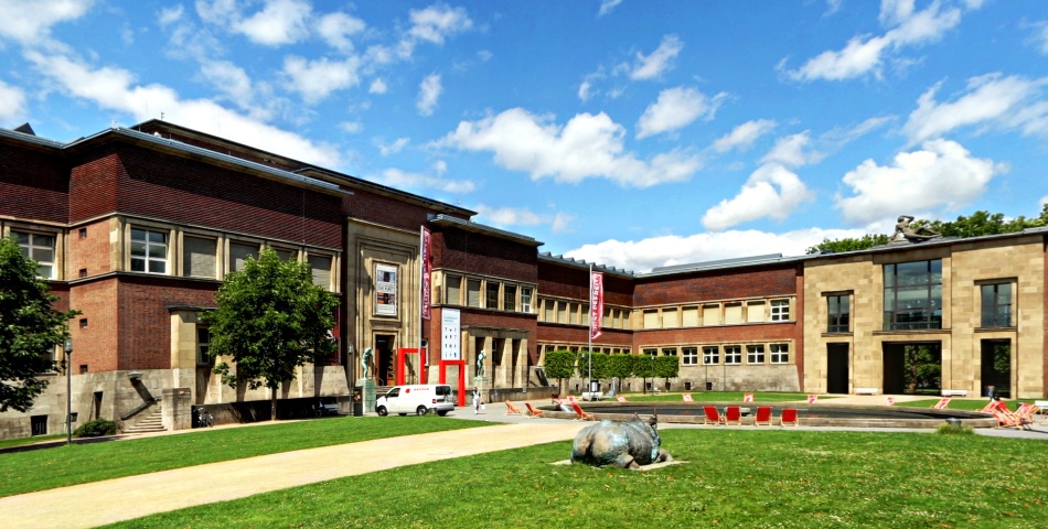 Erenhof museum complex in Dusseldorf, Germany