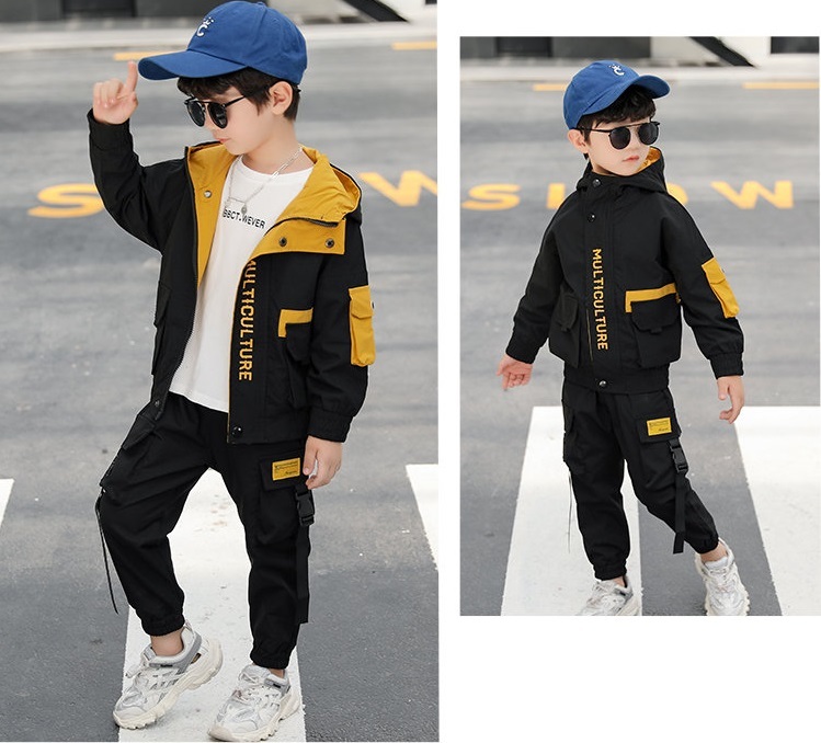 Children's tracksuit for spring-autumn with a jacket