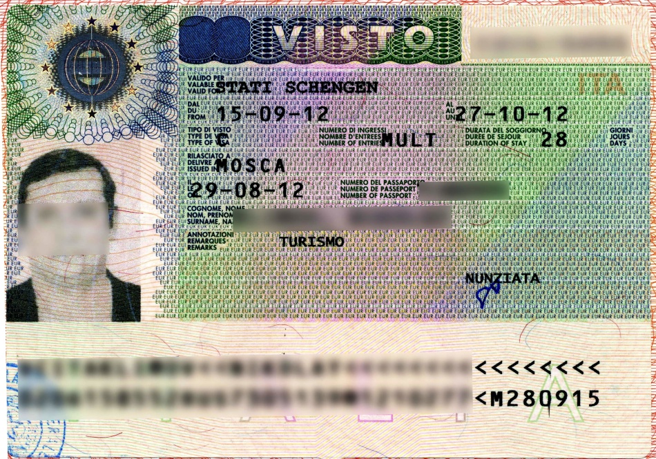 Visa italien