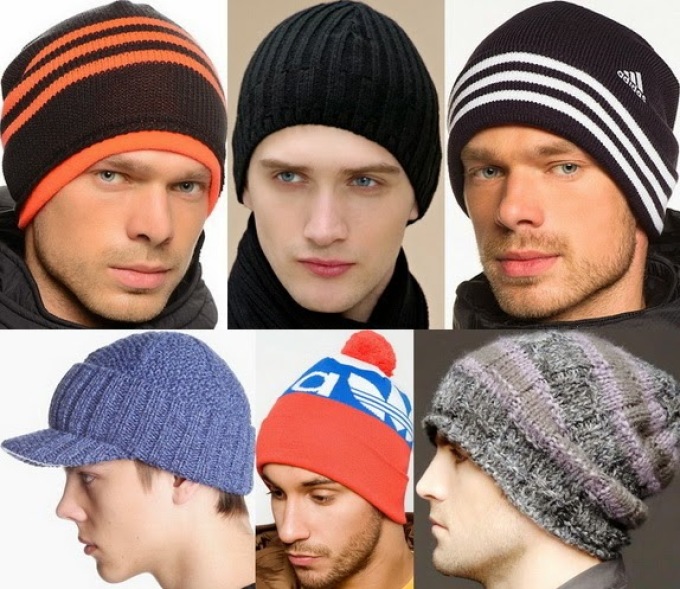 Fashion for knitted and fur hats for men - Bini hat