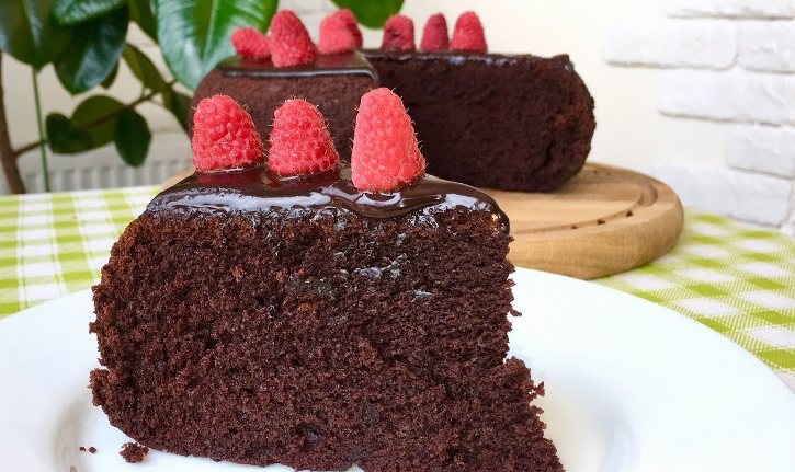 Вкусный шоколадный торт «на раз, два, три»