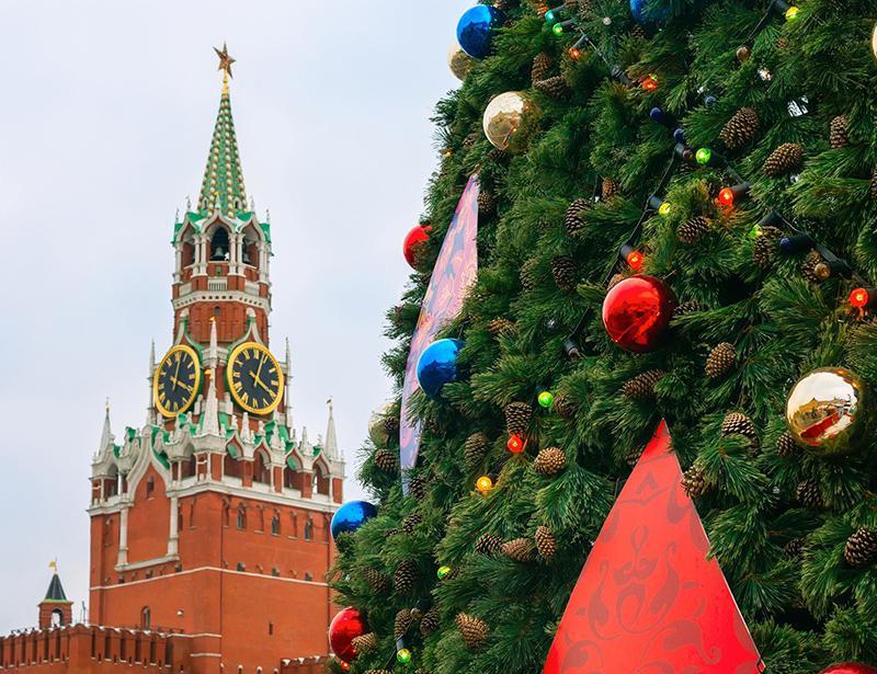 Kremlin pour la nouvelle année