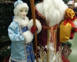 Comment faire de votre grand-père Frost et Snow Maiden pour un arbre de Noël de vos propres mains: Instructions