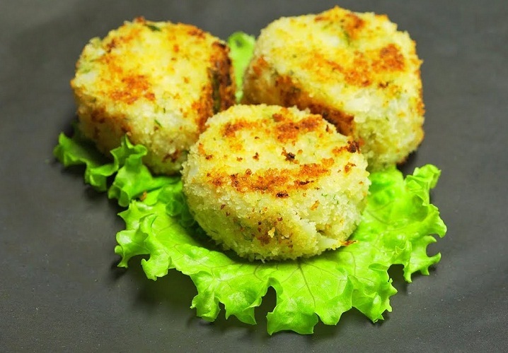 Non meno deliziose cotolette sono ottenute dal cavolo colorato