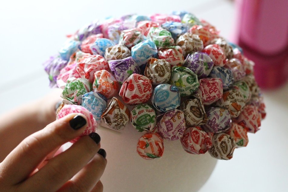 A ball of sweets