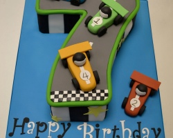 A delicious children's cake “Figure 7” for a birthday 7 years - a boy and a girl, on the wedding anniversary of 7 years, an anniversary: \u200b\u200b\u200b\u200bwith mastic, without mastic, in a microwave, without baking, step -by - Resep Langkah, Foto, Video. Bagaimana cara membuat nomor 