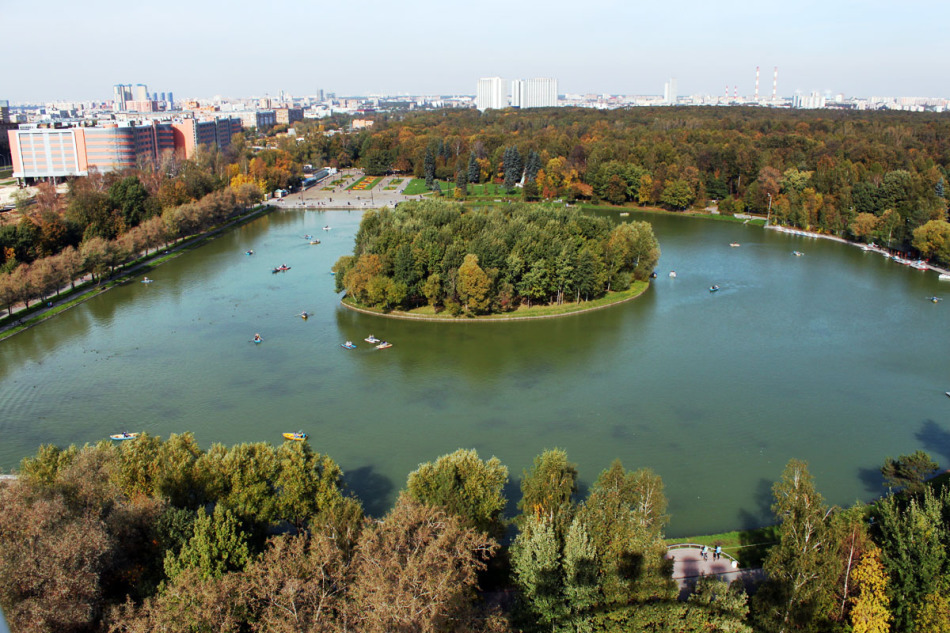 Atrakcija Moskve - park Izmailovsky