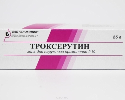 Troxerutin - mazilo, gel, tablete, kapsule: navodila za uporabo, pomembna priporočila