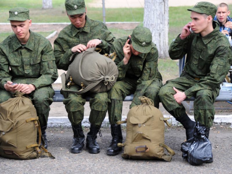 Ограниченно годные юноши отправляются в запас военных сил