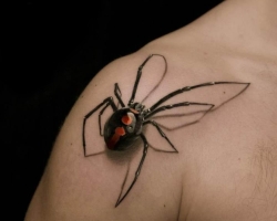Τι σημαίνει μια αράχνη τατουάζ στο χέρι, βούρτσες, δάχτυλο, ώμο, λαιμό, πόδι; Τι σημαίνει ένα τατουάζ αράχνης, ένας αράχνης, ένας αράχνης σε έναν ιστό, με ένα σταυρό σέρνεται;