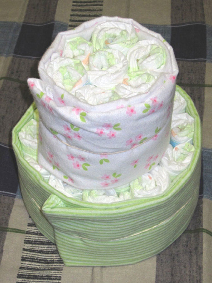 Diaper or blanket - ideal for wrapping tiers