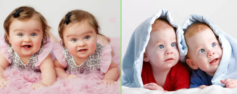 Twins Odniece majú rovnaký krvný typ