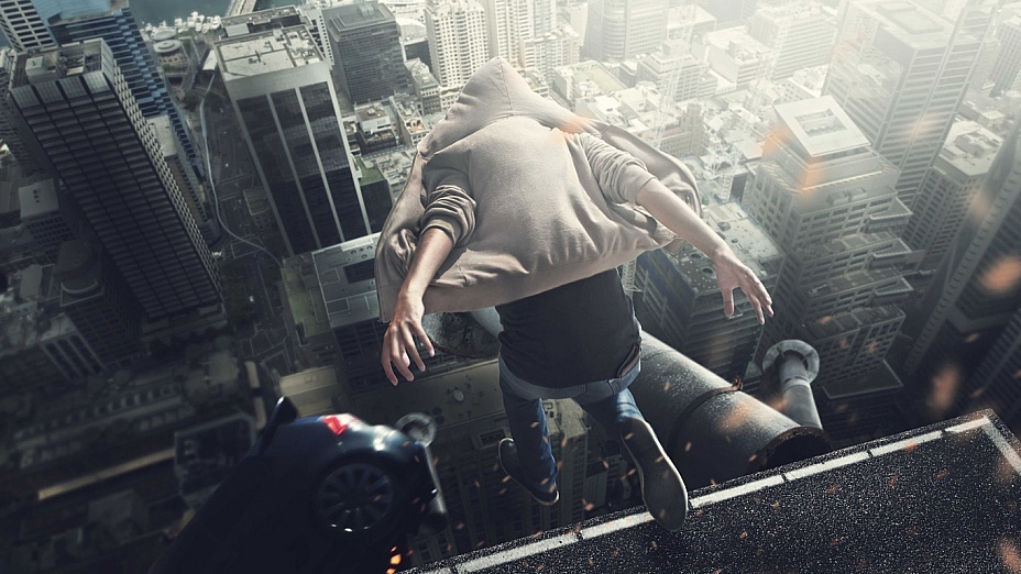 The jump from the roof in a dream speaks of dissatisfaction with life and fatigue.