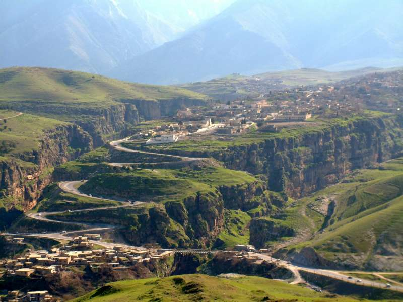 Landskap av irakiska kurdistan