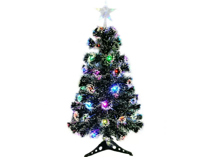 Artificial Christmas tree with LEDs