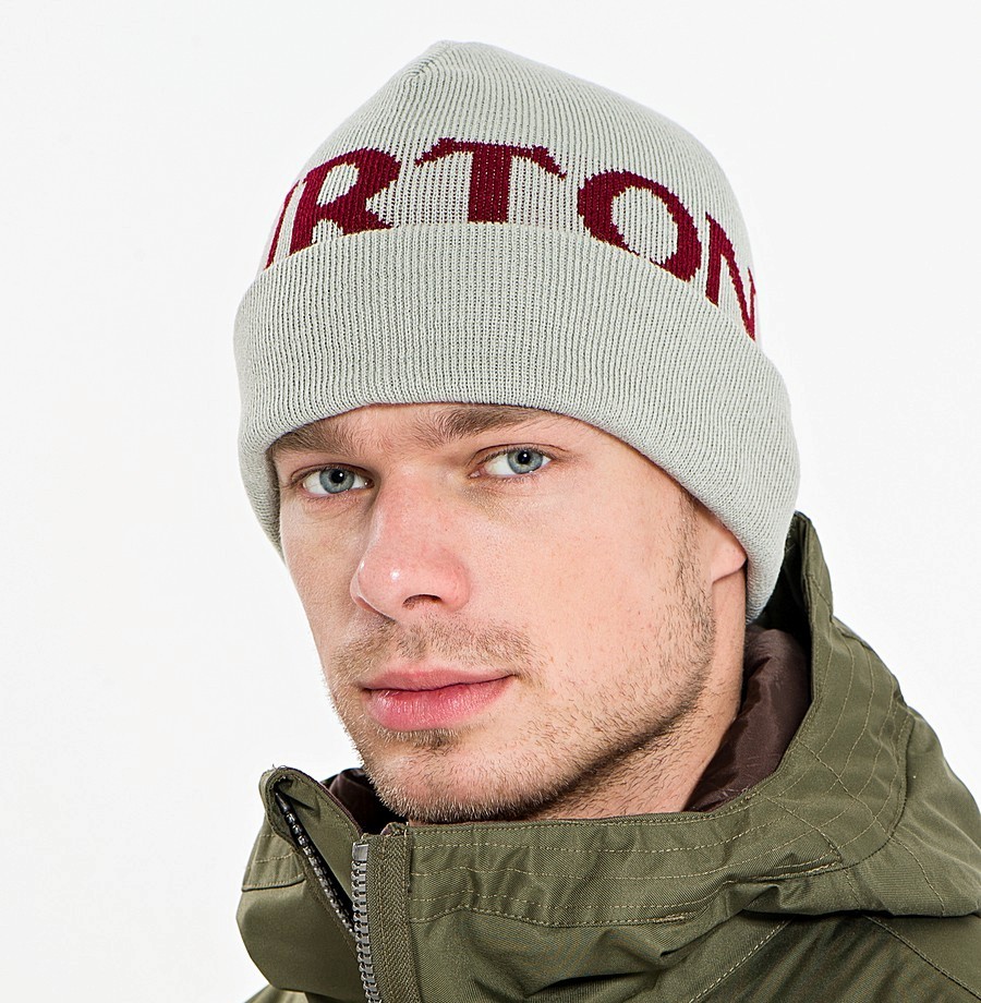 Fashion for knitted and fur hats for men - stylish model