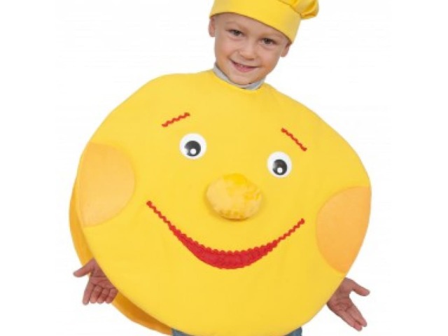 Карнавальный костюм Колобка для мальчика своими руками: как сшить, советы, инструкция