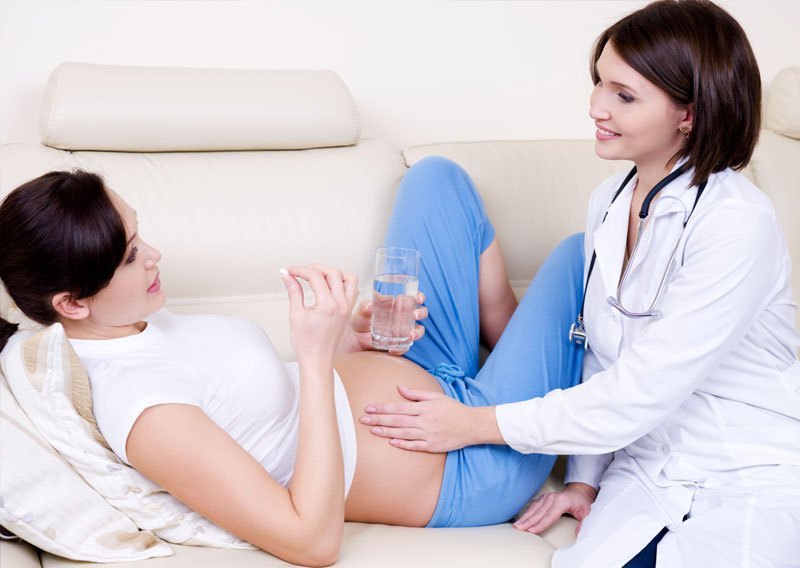 If a pregnant woman hurts from the left strip of abdomen, an urgent doctor’s urgent consultation is needed.