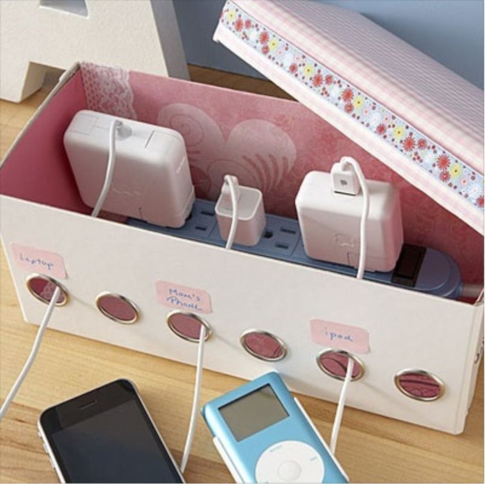 Charger: a neat storage method