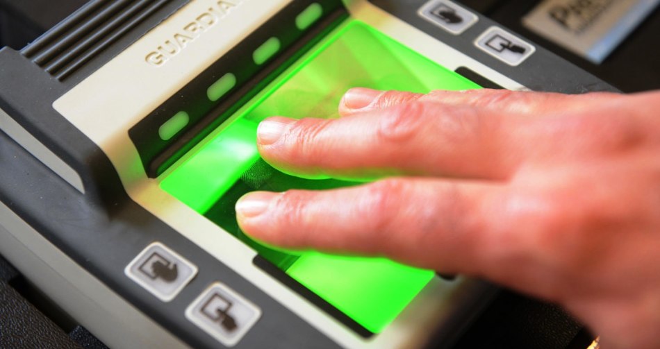 The process of removing fingerprinting when receiving a visa to Spain