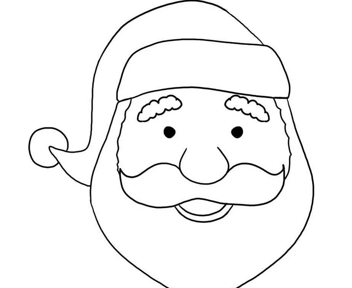 Template Santa Claus