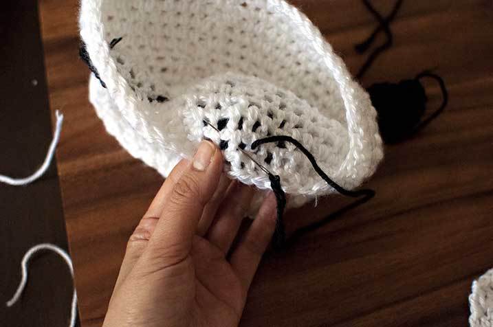 Hat for a boy with ears Crochet: Step 5