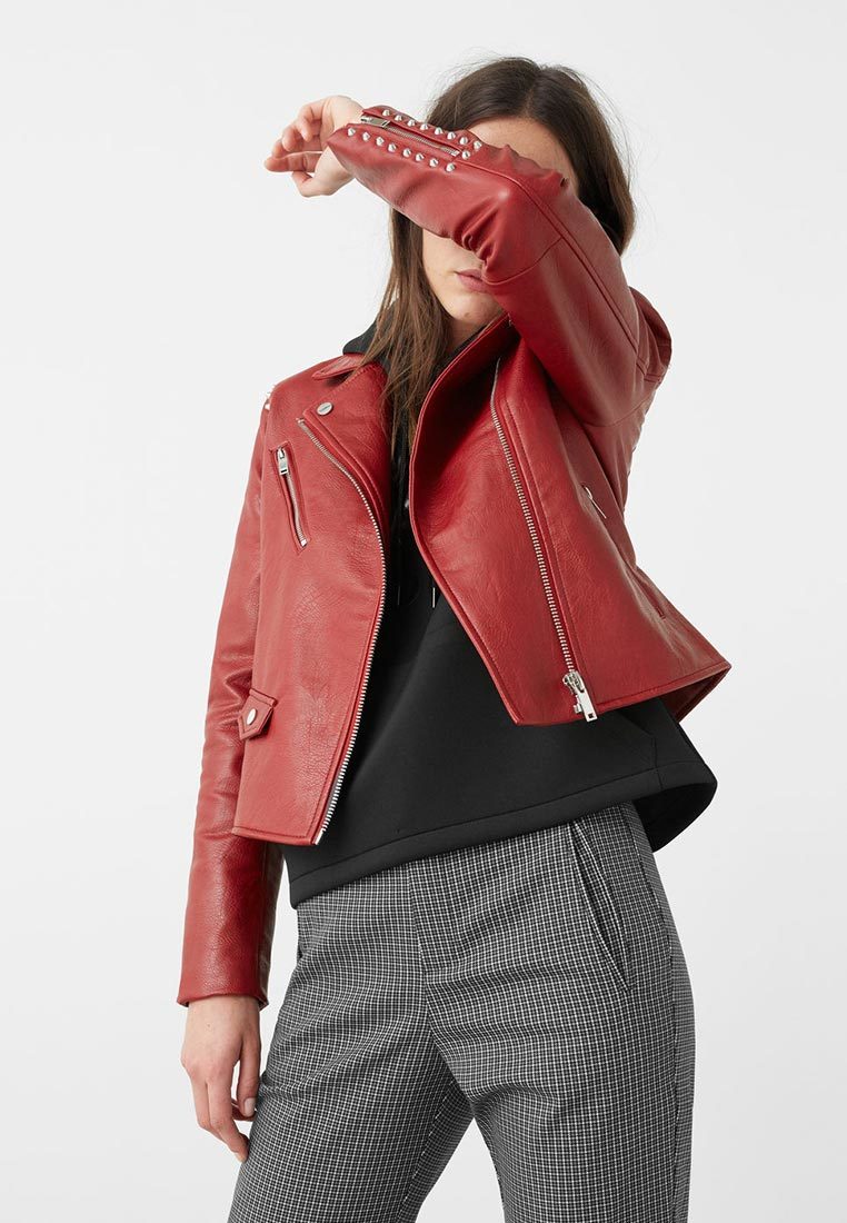 Women's jackets from leatherette and genuine leather