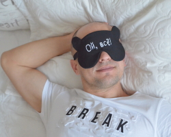 How to make a sleep mask with your own hands?