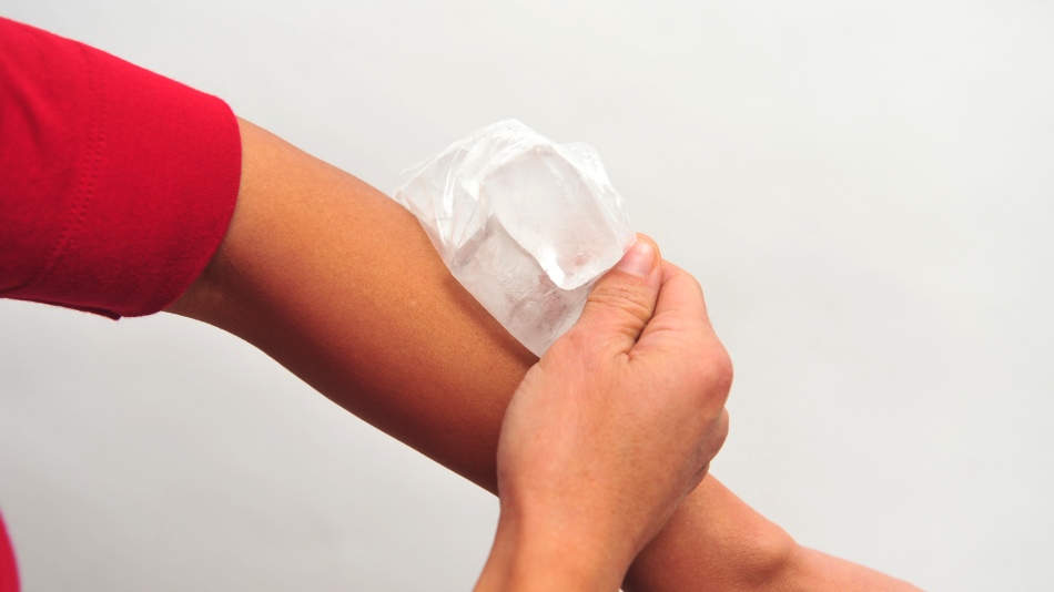 First aid for the injury of the forearm