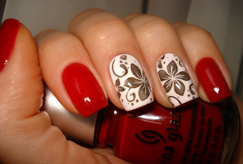 Stamping Manicure