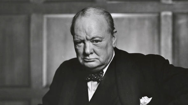 Began with Churchill's performance