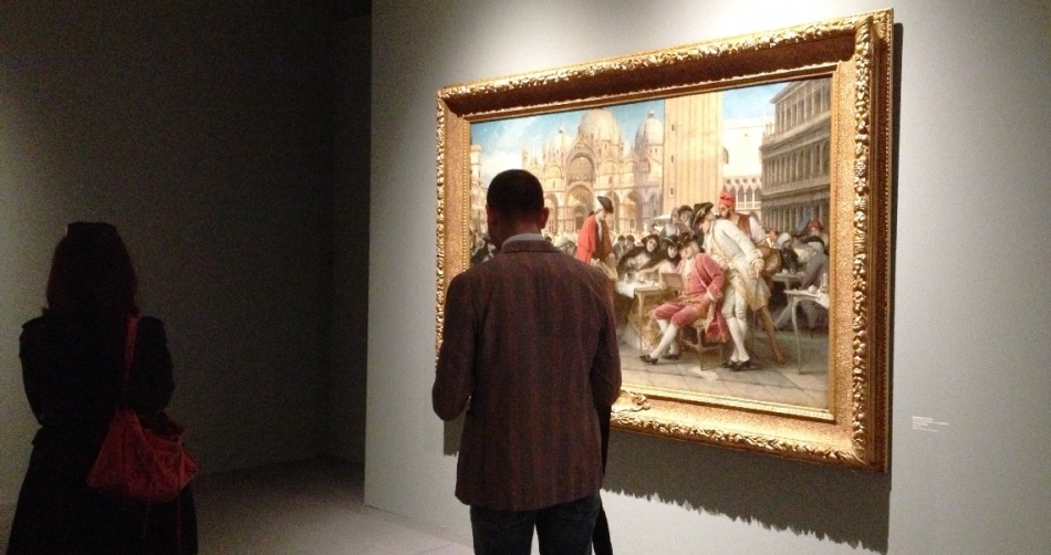 Francesco Guardi munkája a Carrera, Velence, Olaszország múzeumában