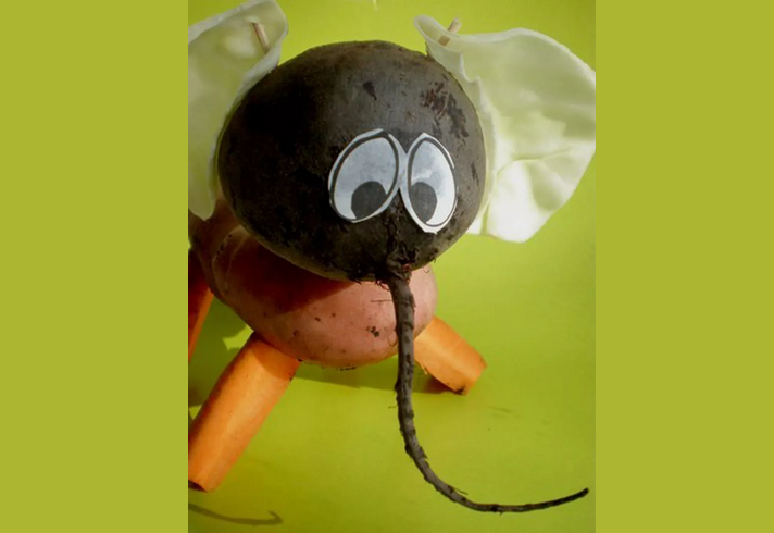 Elephant from beets