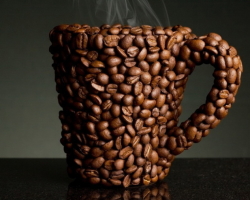 Kézműves kávébab - egy csésze, bagoly, macska, ház, kígyó, fa, kép, óra, szív, gyertya: Hasznos ajánlások a saját kezével rendelkező remekmű készítéséhez