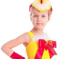 DIY chicken costume costume for girls: step -by -step instructions, patterns