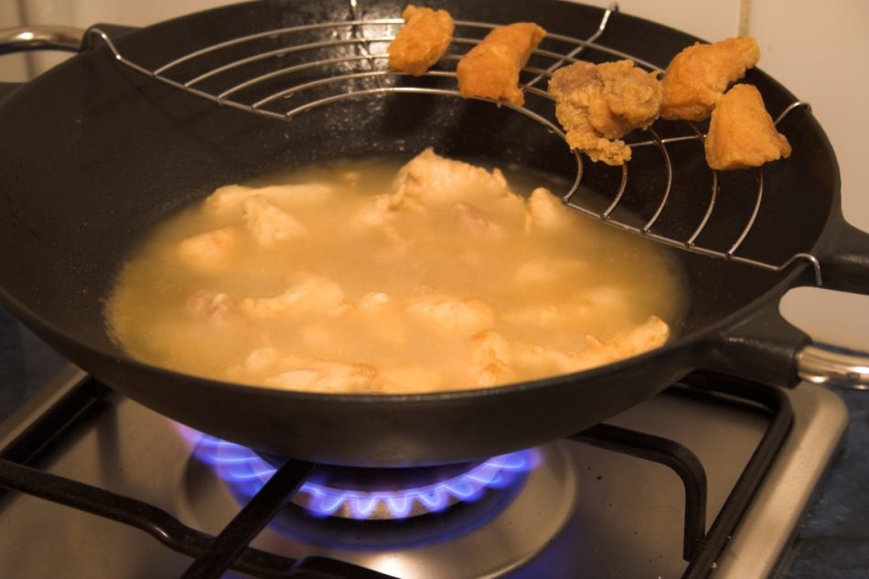 Сковородка wok с антипригарным днищем