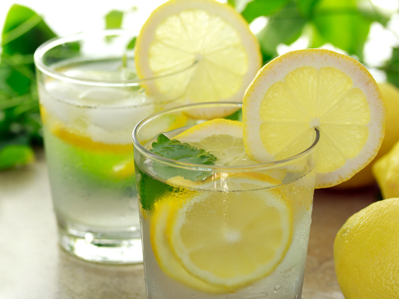 Lemon water