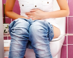 En raison de ce que la constipation constituante chez l'homme se produit: ce qui est considéré