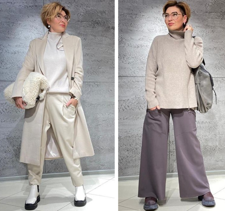 Imagen de moda para una mujer de 50 años