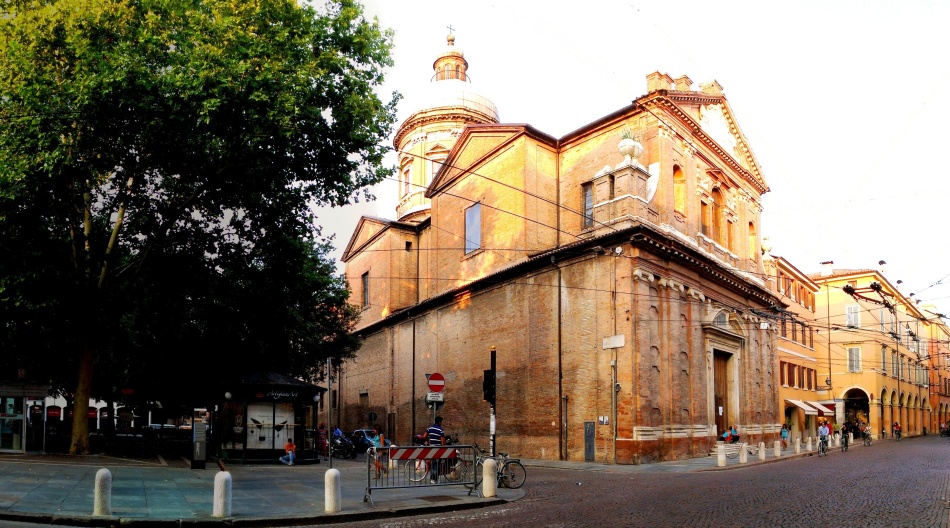 Cerkev zaobljube Chieza di Woto, Modena, Italija