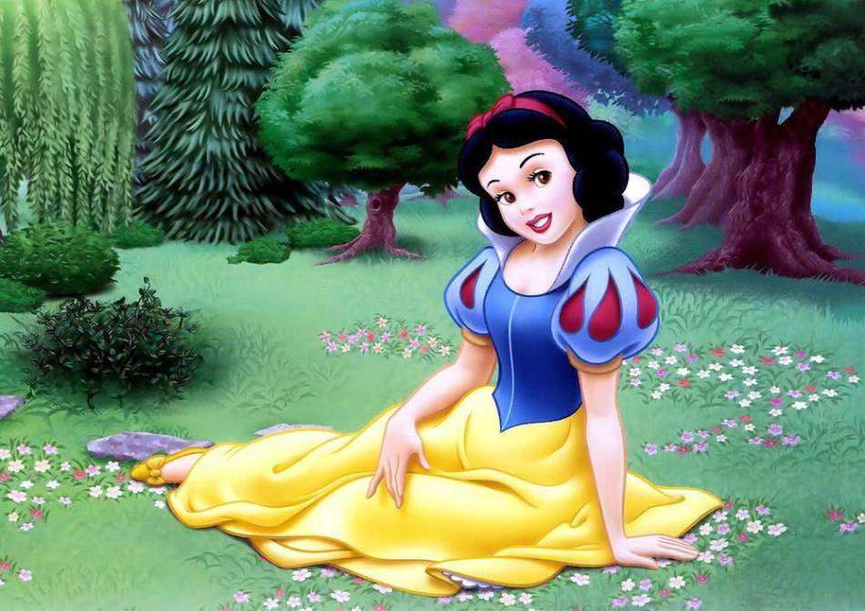 Un conte de fées sur Snow White - une altération vulgaire