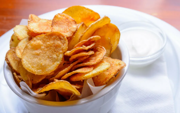 Chips preparados en casas de petróleo