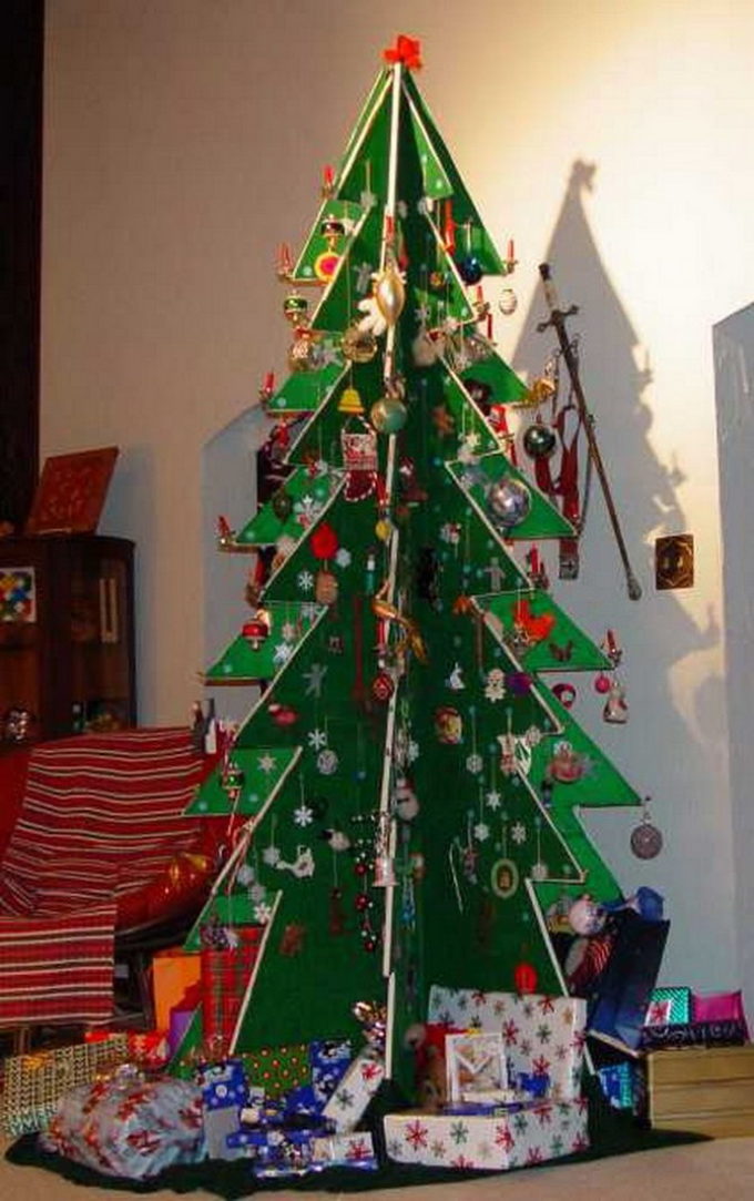 Do -it -yourself Christmas trees