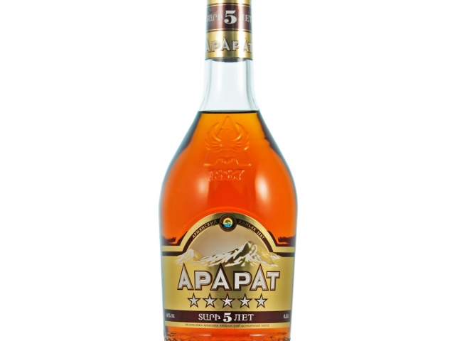 Arménien cognac 5 étoiles: nom, description, qualité, prix, avis
