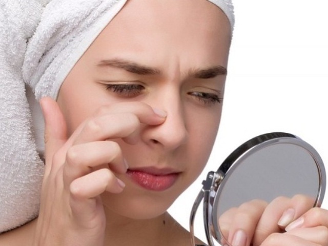 Acne on the nose: causes in women and men. How to get rid of acne on the nose in one day?