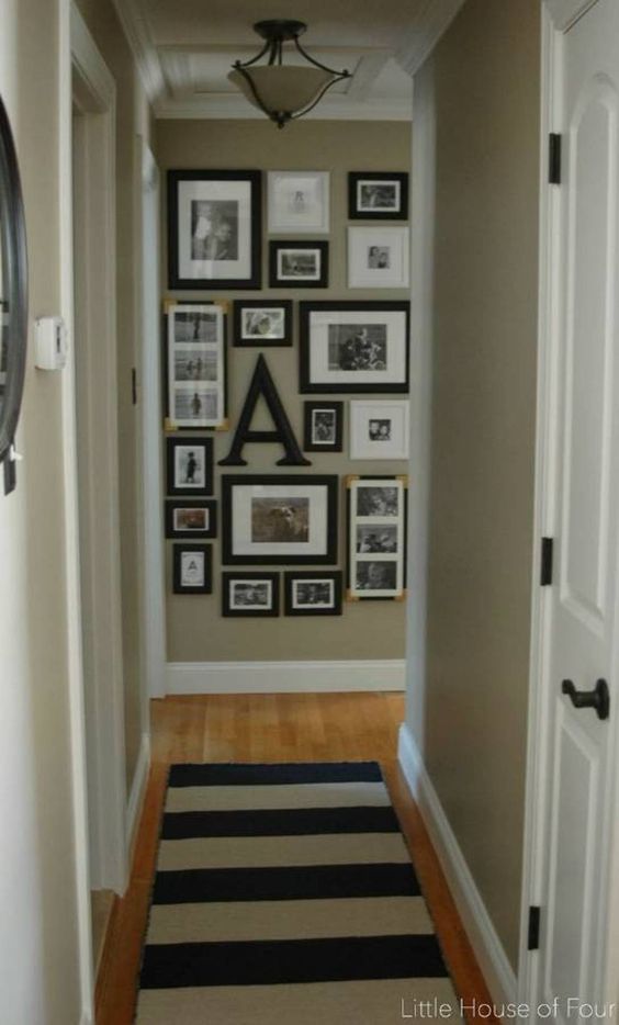 Ο κωφός τοίχος στο διάδρομο δεν θα είναι πλέον άδειος! Οι φωτογραφίες σε έναν κωφό τοίχο θα δώσουν την άνεση σε ένα βαρετό διάδρομο